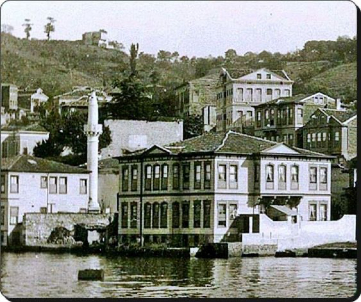 anadolu hisari fatih sultan camii 1930 lar