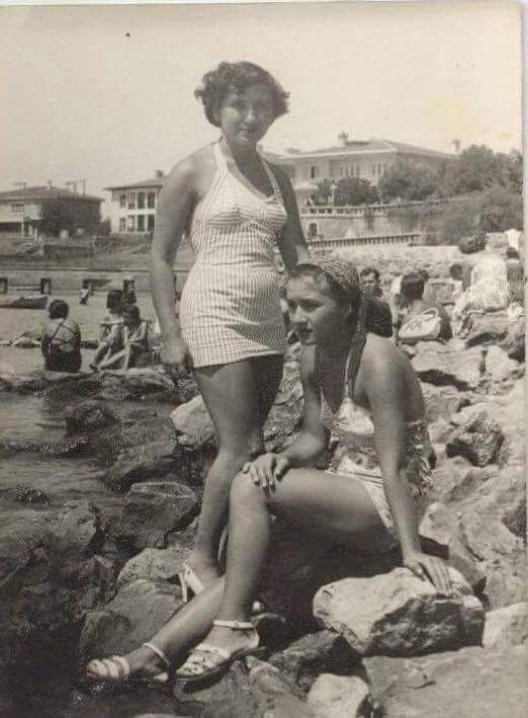 caddebostan sahili 1940lar