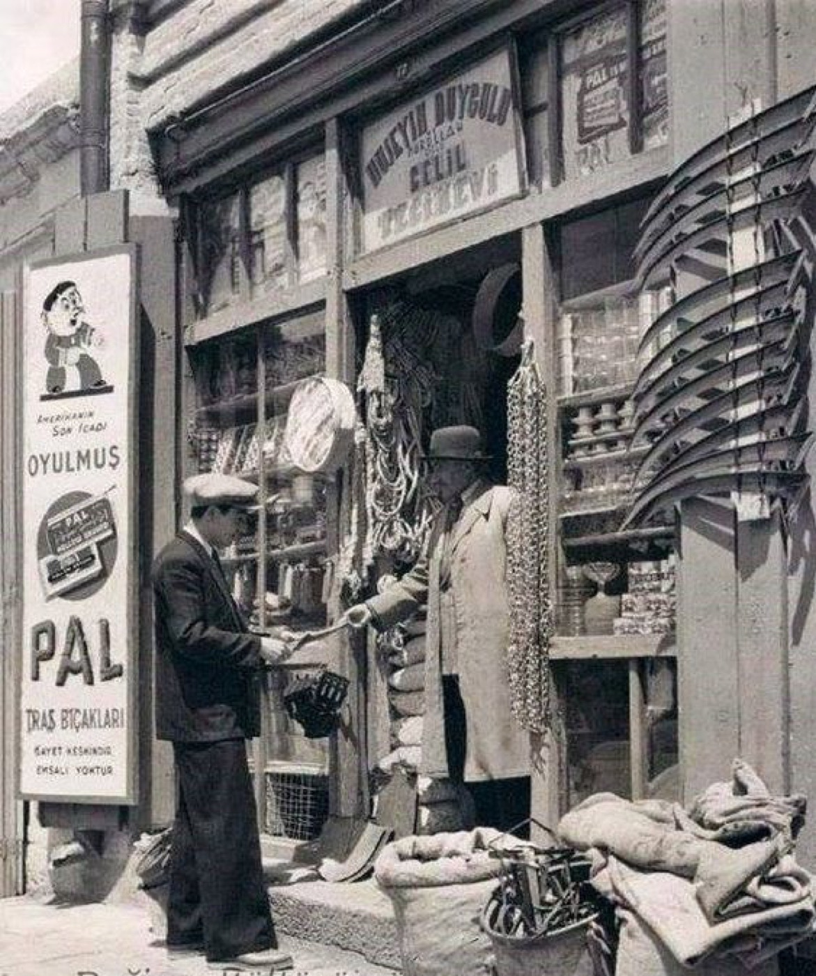 eminonunde esnaf 1930 lar